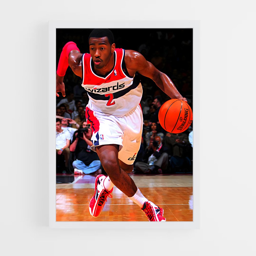 Poster La Course Vers le Panier – affiche Basketball (vue 3)